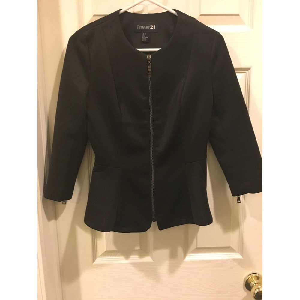 Black coat